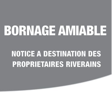 Bornage amiable