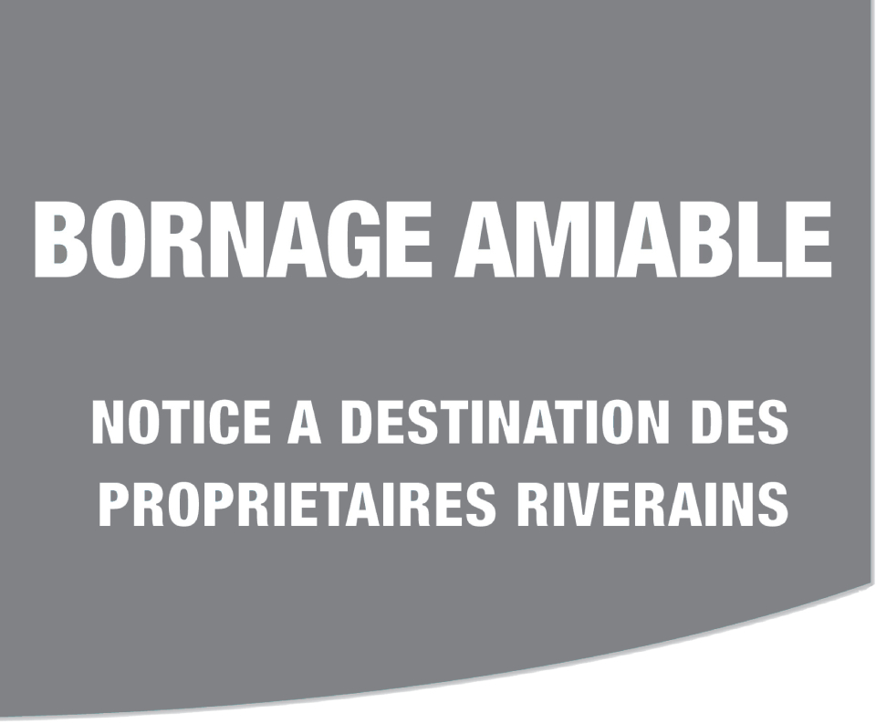 Bornage amiable